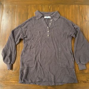 Free people picnic sweater mini dress